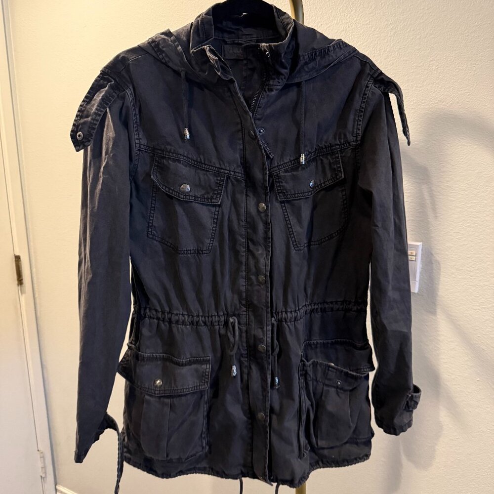 Talula / Aritzia Dark Grey Utility Trooper Cargo Jacket - S